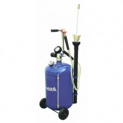Waste Oil Air Drainer Tank 30L Portable Suction Tool Probes Pneumatic AOE1030