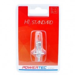 H1 Bulb 12V 55W Powertec Standard Blister Homologation E4 Up To 30% More Light