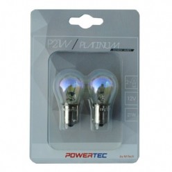 2pcs Powertec P21W S25 12V 21W Bulb Set Rainbow Indicator Turn PTZRB19-02B