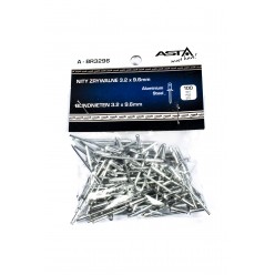ASTA A-BR3296 Ø3.2 x 9.6mm Aluminium Blind Rivets (100 Pack)