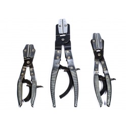 3pc Flexible Hose Clamping Pliers Set With Lock Fuel Brake Radiator Hoses S-3HCP