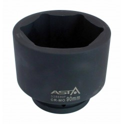 ASTA 528690P 90mm Impact Socket 1" Drive 6 Point