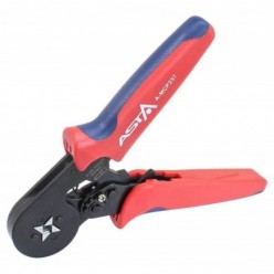 Plier Square Crimping Tool For Bootlace Ferrule 0.25-10 mm² Wire Cord End 4 Jaws