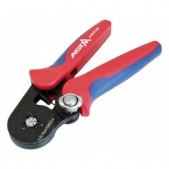 Plier Hexagonal Crimping Tool For Bootlace Ferrule 0.25-10 mm² Wire End 6 Jaws