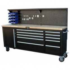 ASTA A-TRUCK 84" Roller Tool Cabinet - 10 Drawer & 4 Caster Locks (Cover)