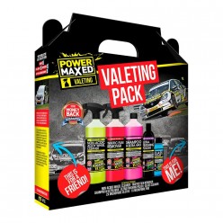 Power Maxed Car Valeting Pack - Car Care Gift Set