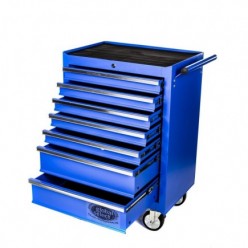 286pc Tool Set & 7 Drawer Roller Cabinet Starter Kit (Blue)