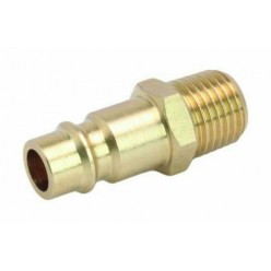 Pneumatic Quick Connect Coupling Adaptor Threaded Male 1/2" (Brass)