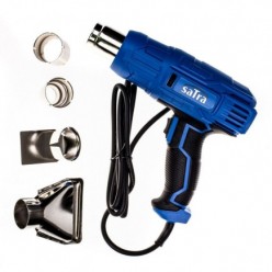 2000W Professional Hot Air Heat Gun 4 x Nozzles Removes Paint Varnish - UK Plug