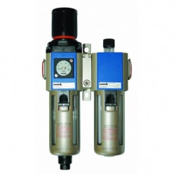 Air Treatment Block 1/4" (Filter-Reducer & Oiler)