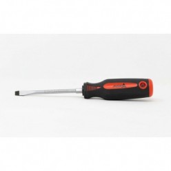 Slotted Screwdriver Metric Magnetic Tip Mounted In Entire Handle 150mm