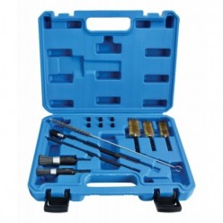 SATRA S-14DIB 14pc Diesel Injector Seat & Port Cleaning Tool Set (Cover)