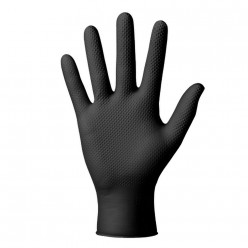SATRA S-L9GLD Dimond Grip Nitrile Gloves - Size L (Box Of 100) (Cover)