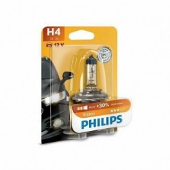 PHILIPS H4 Vision Headlight Bulb Up To 30% More Bright Single 12342PRB1