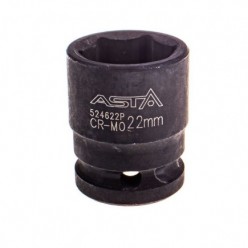 ASTA 524622P 22mm Impact Socket 1/2" Drive - Metric