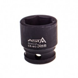 ASTA 524624P 24mm Impact Socket 1/2" Drive - Metric