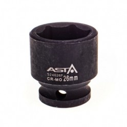 ASTA 524626P 26mm Impact Socket 1/2" Drive - Metric