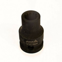 ASTA 525610P 10mm Impact Socket 1/2" Drive 12 Point