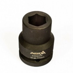 ASTA 526617P 17mm Impact Socket 3/4" Drive 6 Point
