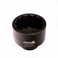 ASTA 526765P 65mm Impact Socket 3/4" Drive 12 Point