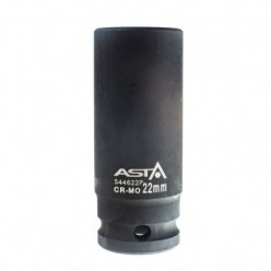 ASTA 544622P 22mm Deep Impact Socket 1/2" Drive - Metric
