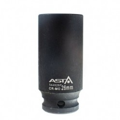 ASTA 544626P 26mm Deep Impact Socket 1/2" Drive - Metric
