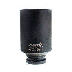 ASTA 544634P 34mm Deep Impact Socket 1/2" Drive - Metric