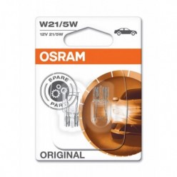2pcs Osram 12V W21/5W W3x16q Front Position Brake Stop Light Bulb Set 7515-02B